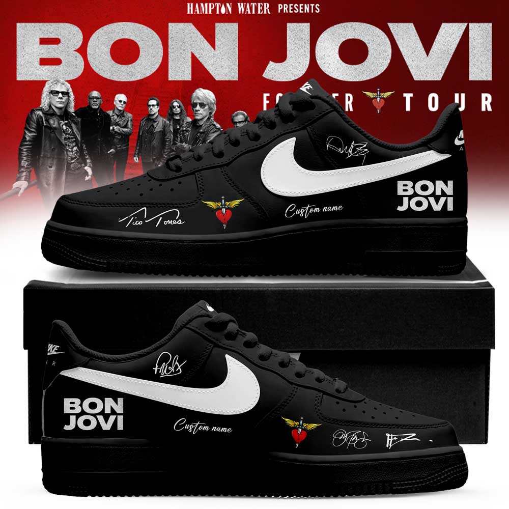 Bon Jovi – Forever Tour 2026 Signature Custom Name Shoes