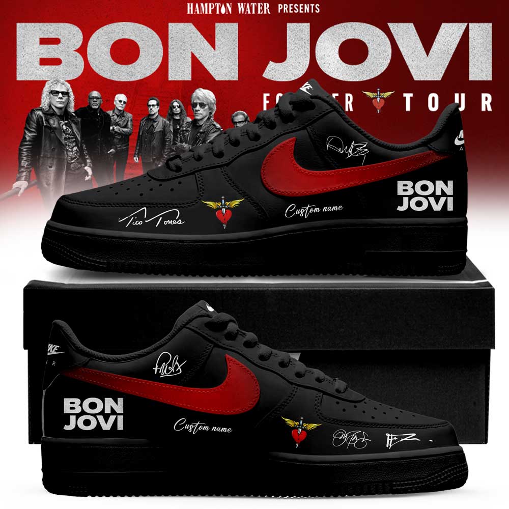 Bon Jovi – Forever Tour 2026 Signature Custom Name Shoes
