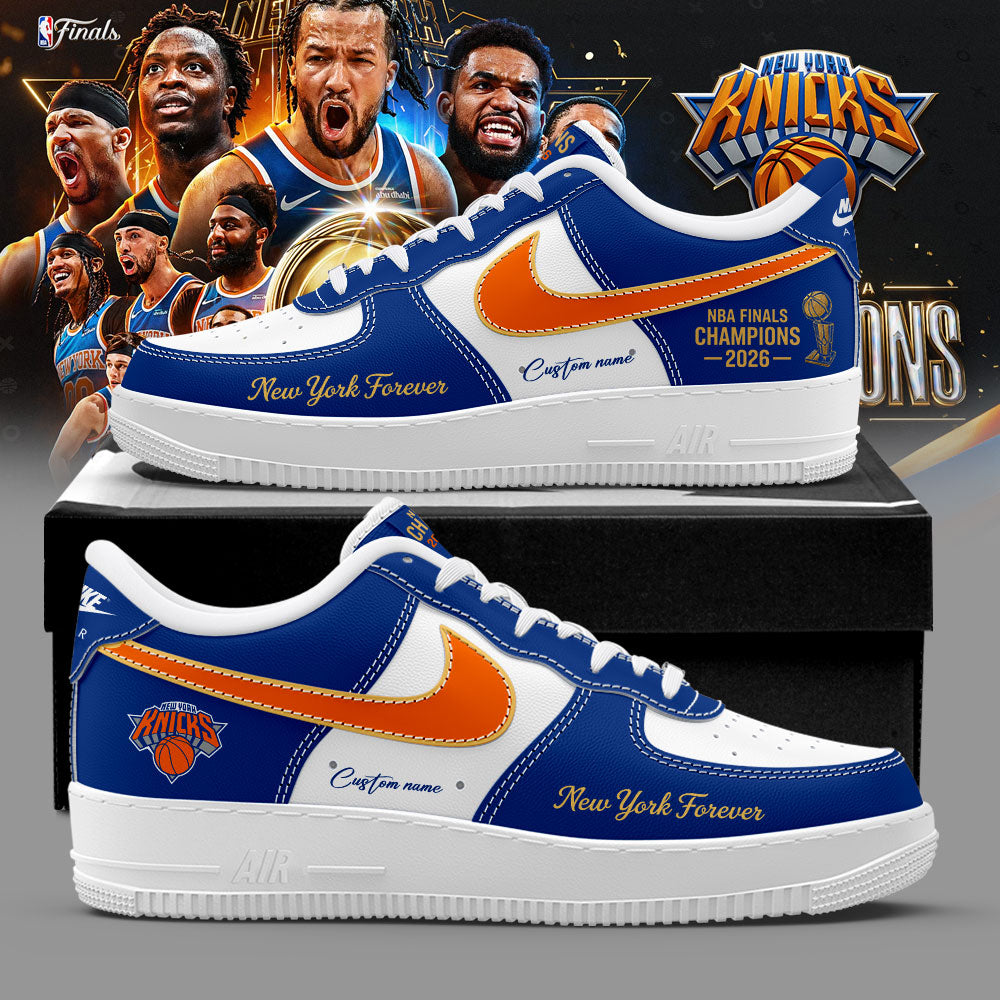 New York Knicks 2026 NBA Champions AF1 Sneaker