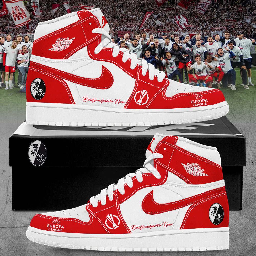 SC Freiburg UEFA Europa League 2026 Custom Name Shoes