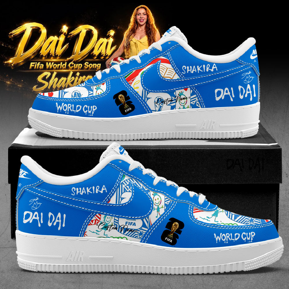 Shakira – Dai Dai Fifa World Cup Song 2026 Custom Name Shoes V2