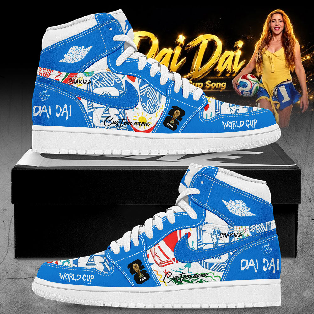 Shakira – Dai Dai Fifa World Cup Song 2026 Custom Name Shoes