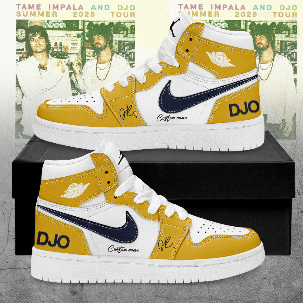 Djo Summer 2026 Tour 2026 Signature Custom Name Shoes