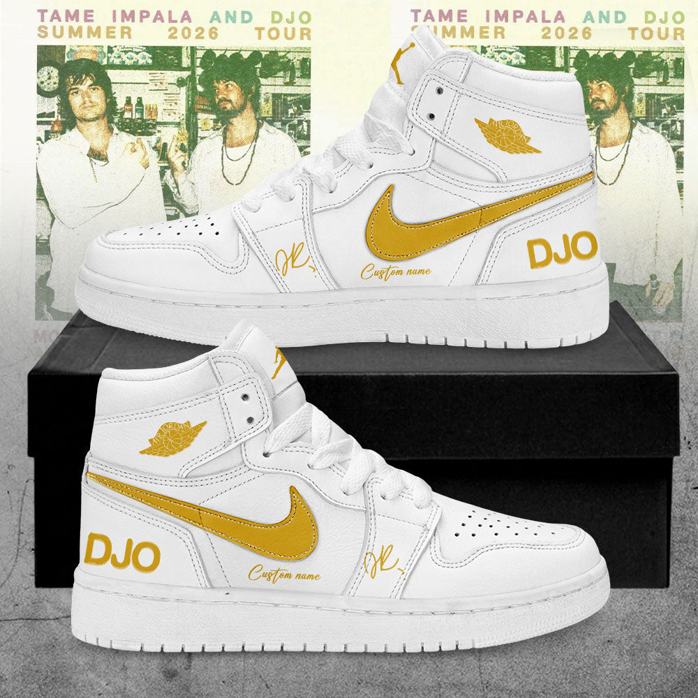 Djo Summer 2026 Tour 2026 Signature Custom Name Shoes