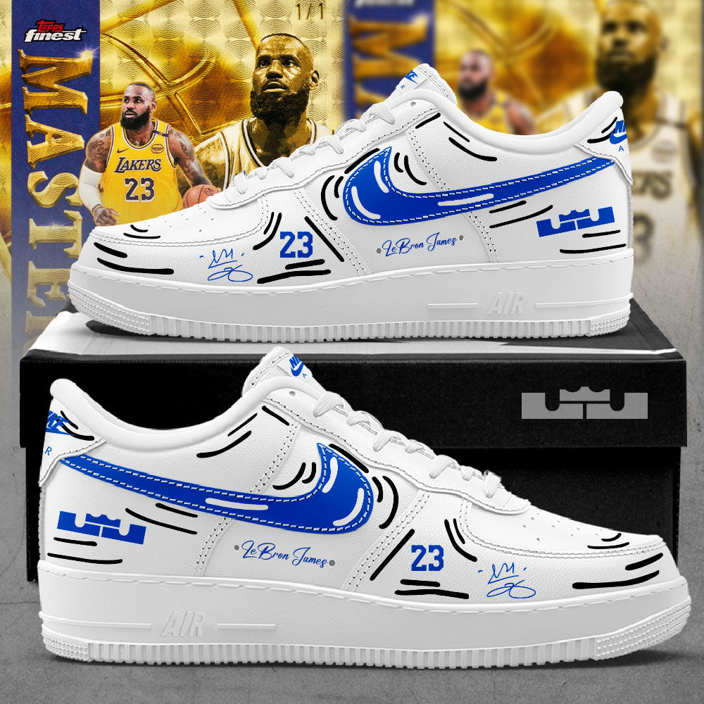 LA Lakers x LeBron James New Version Signature 2026 Custom Name Shoes