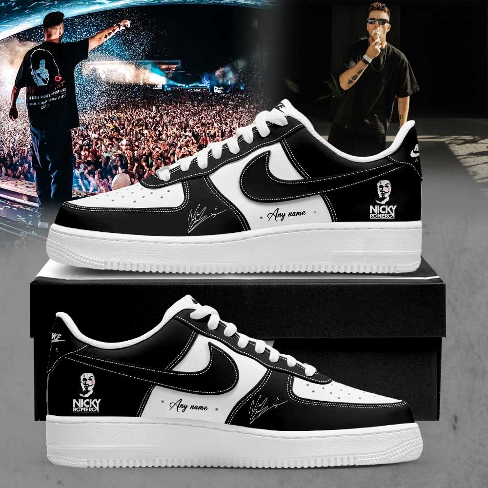 Nicky Romero Tour 2026 Signature Custom Name Shoes