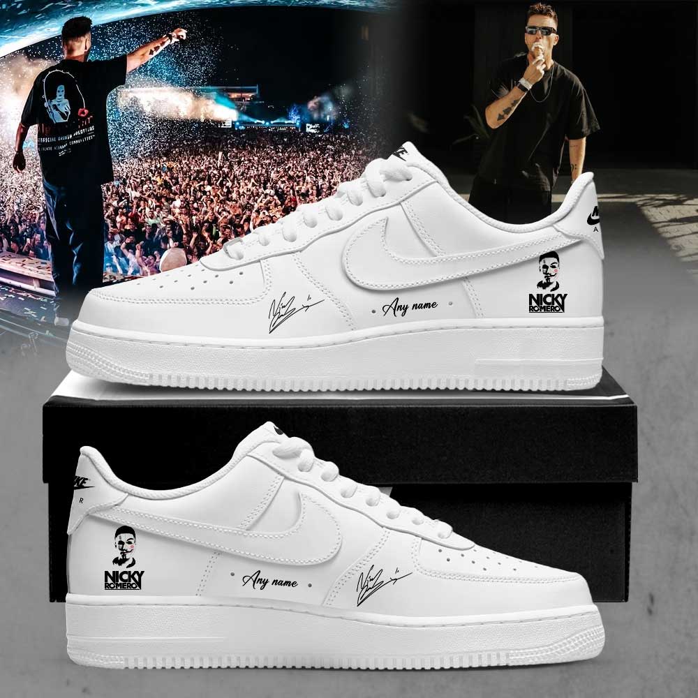Nicky Romero Tour 2026 Signature Custom Name Shoes
