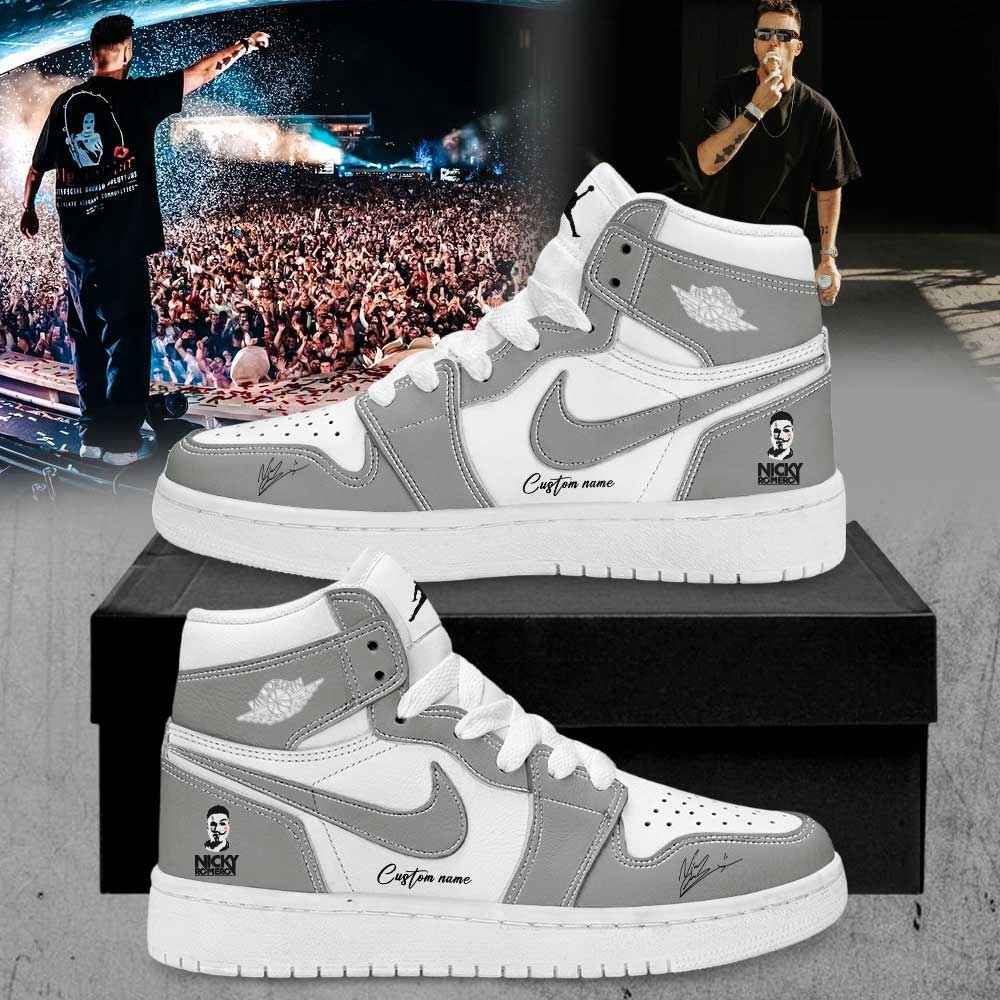 Nicky Romero Tour 2026 V3 Signature Custom Name Shoes