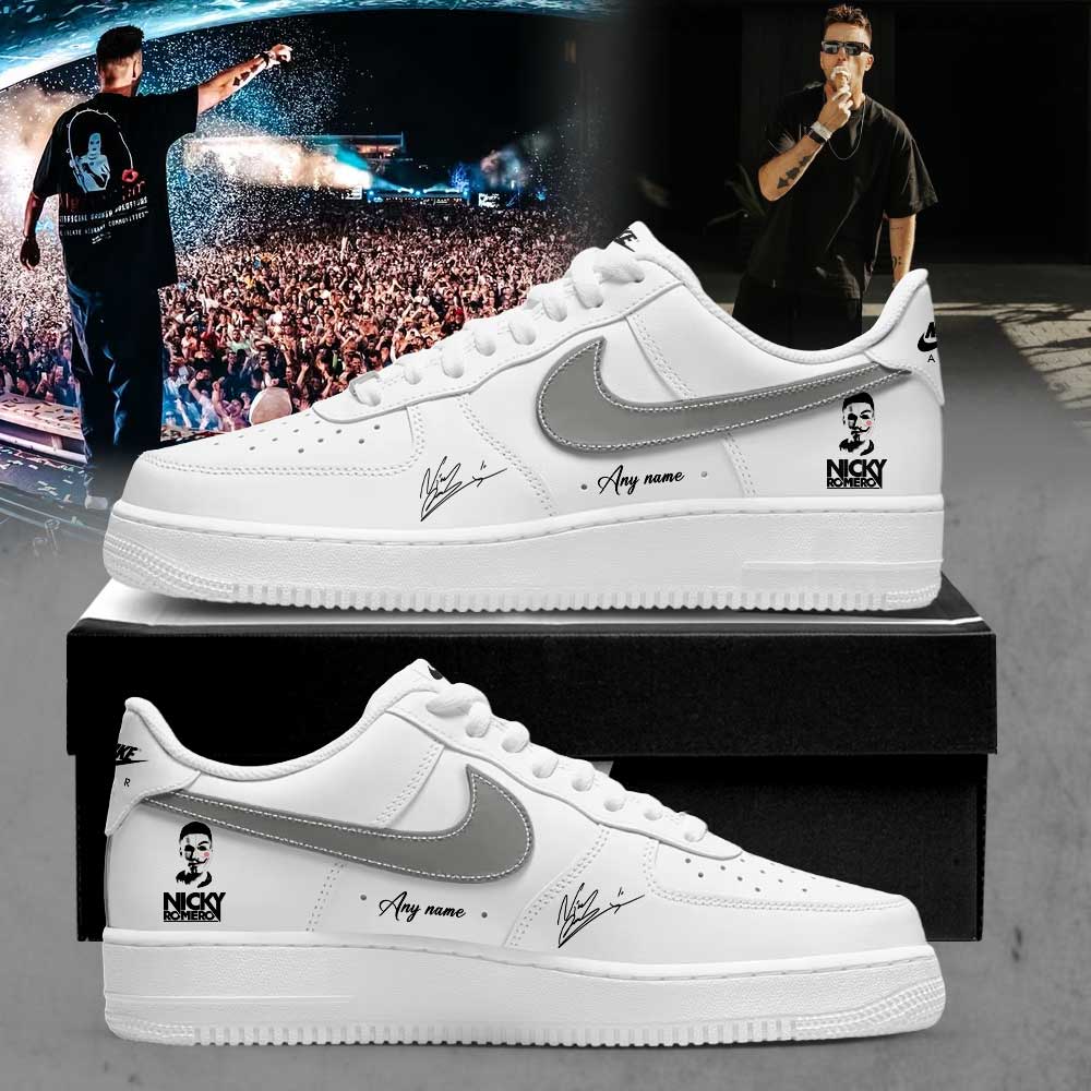 Nicky Romero Tour 2026 Signature Custom Name Shoes