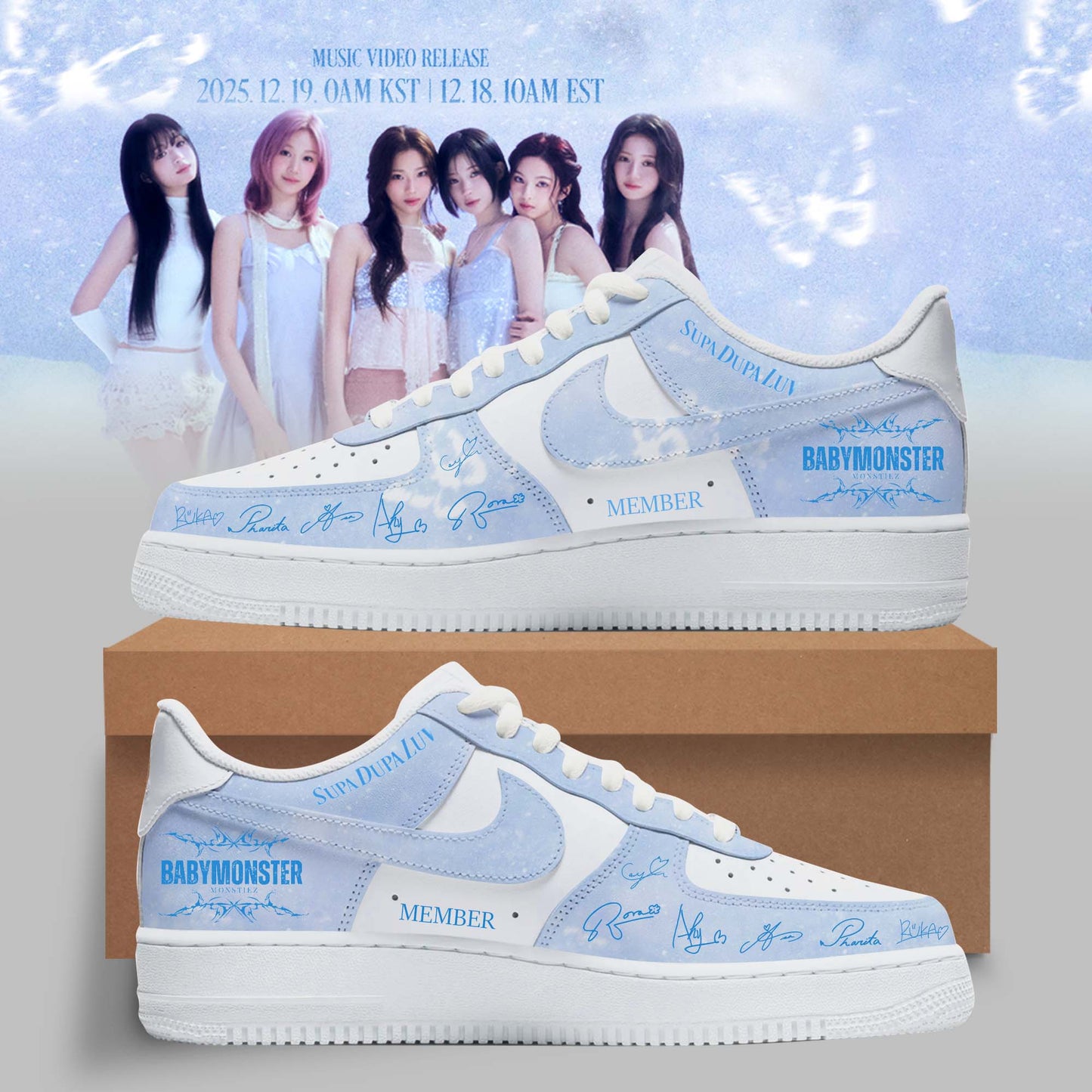 BABYMONSTER : Supa Dupa Luv [ WE GO UP] Album 2025 Limited “ AF1