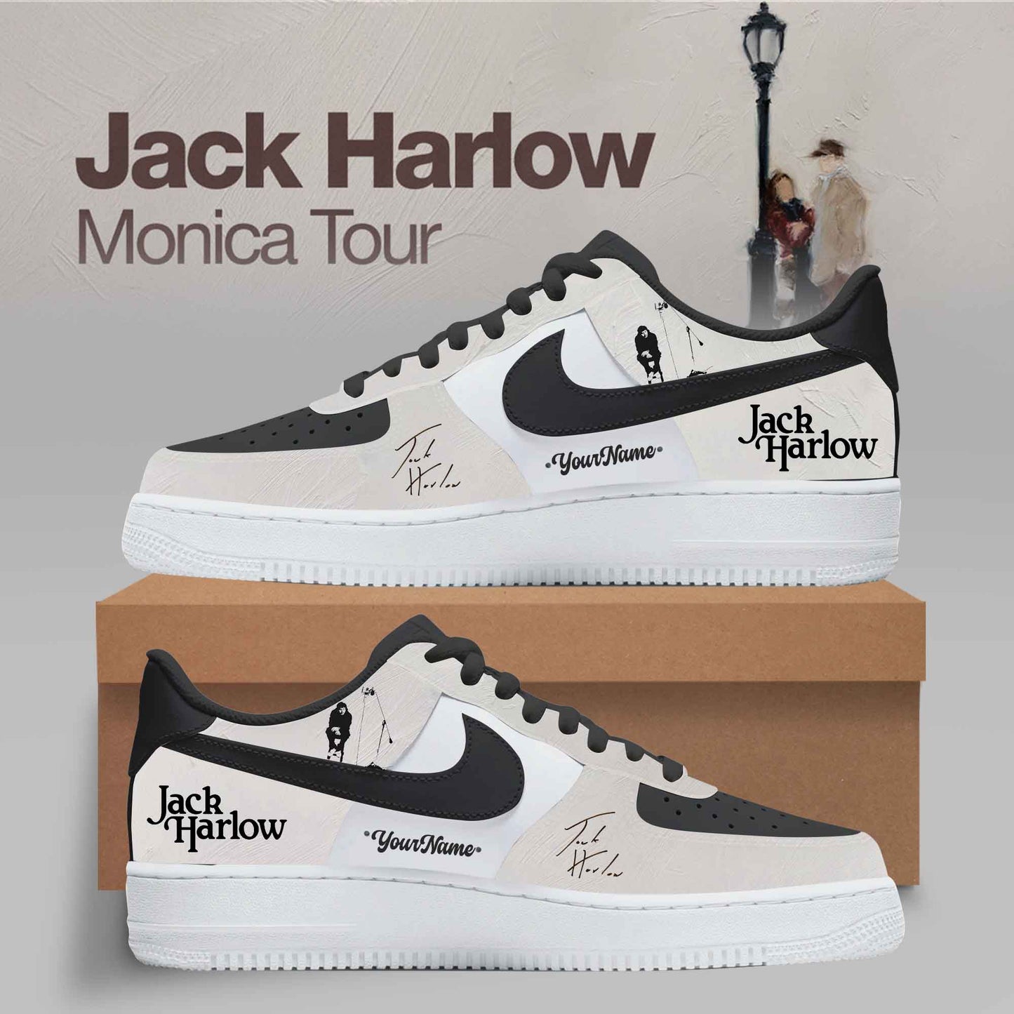 Jack Harlow Monica Tour Limited Edition AF1 Sneakers