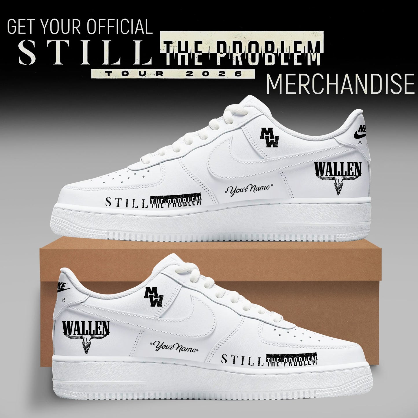 Morgan Wallen – Still The Problem Tour 2026 Shoes 1