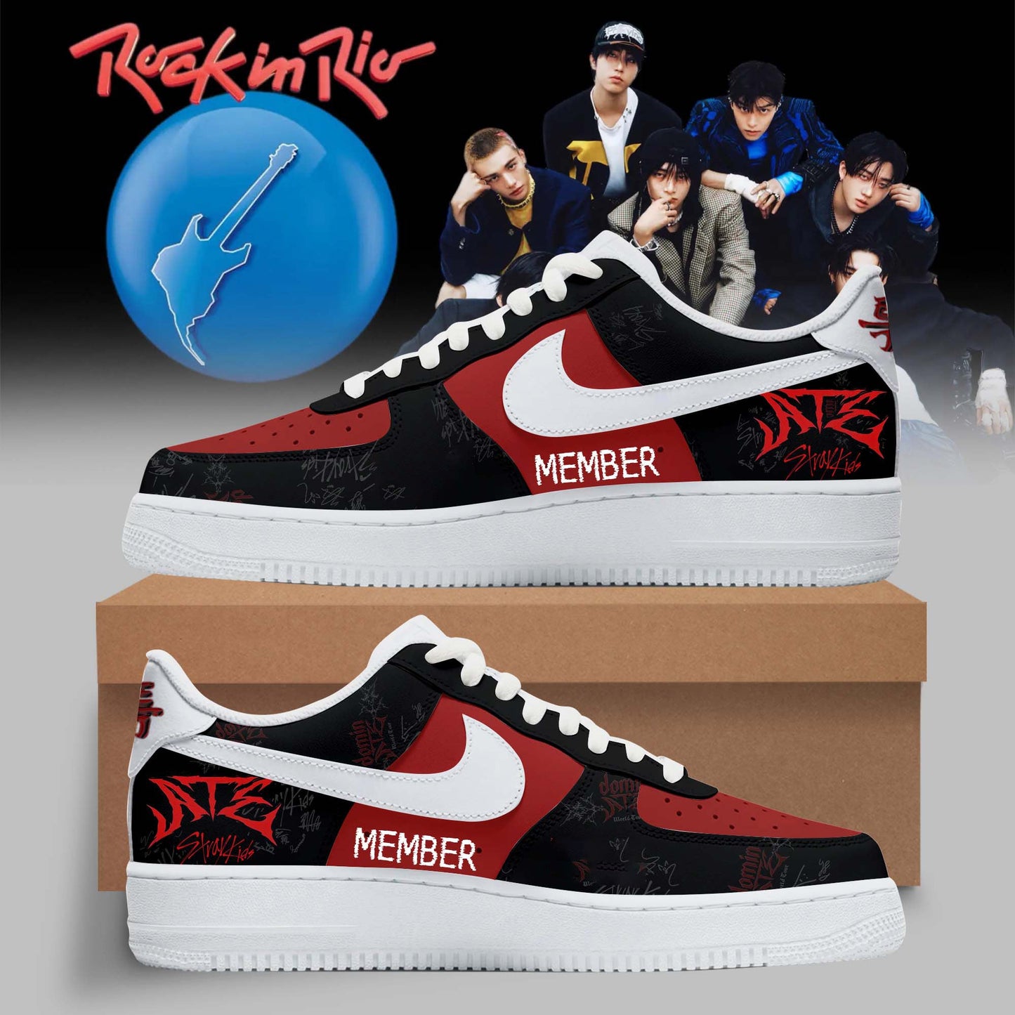 STRAY KIDS : Mini Album ATE� Collection Custom Name/Member Shoes