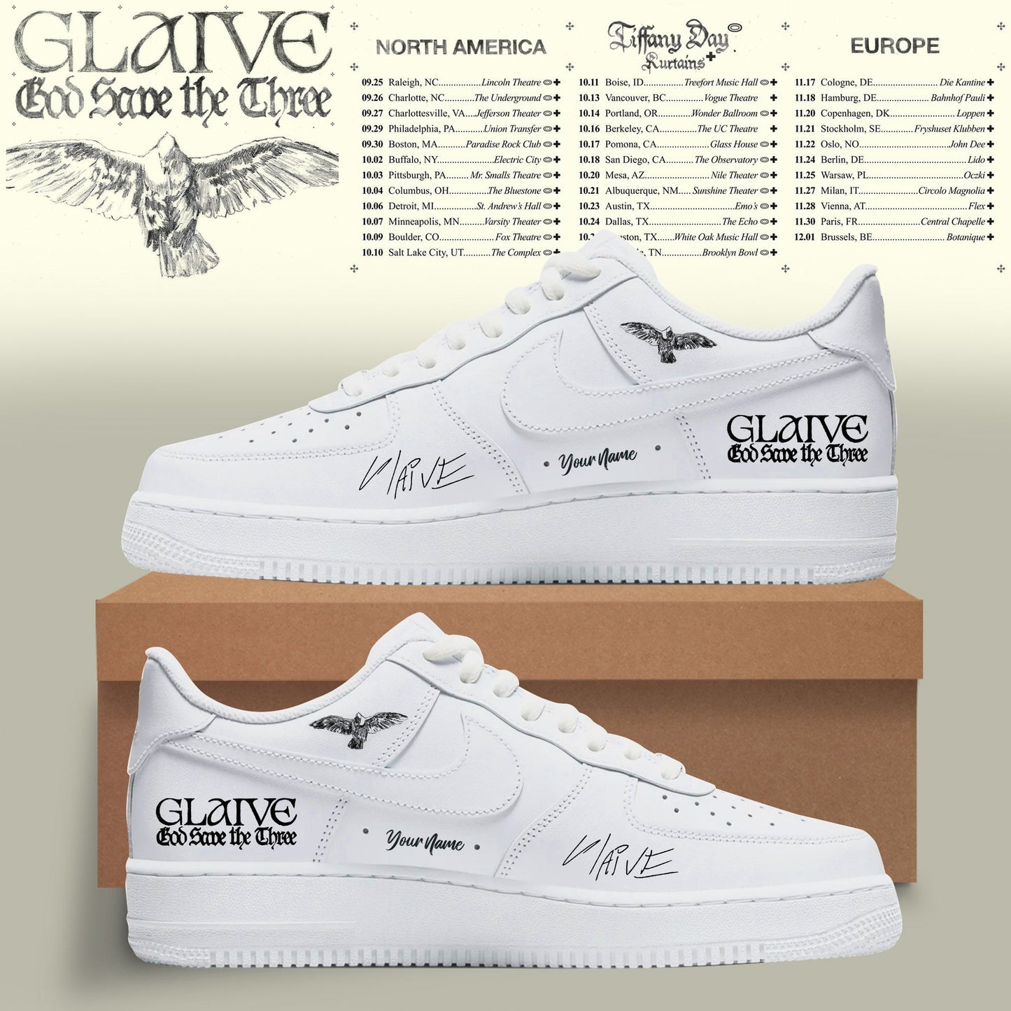 Glaive “God Save The Teen” 2026 Tour Sneaker Is Here – Limited Edition