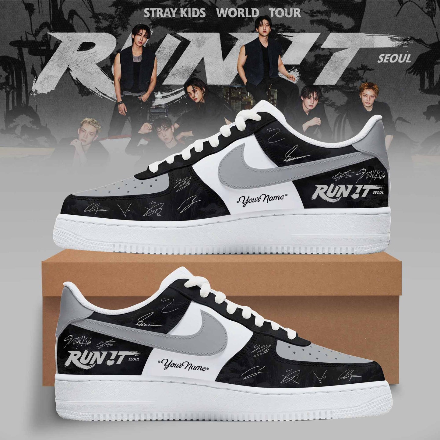 STRAY KIDS – RUN IT WORLD TOUR 2026 Limited Shoes