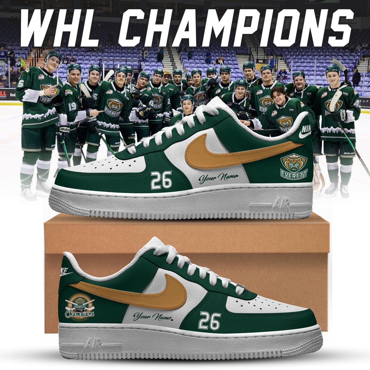 S Champions WHL 2026 shoe Limited Edition + Selling Out Fast