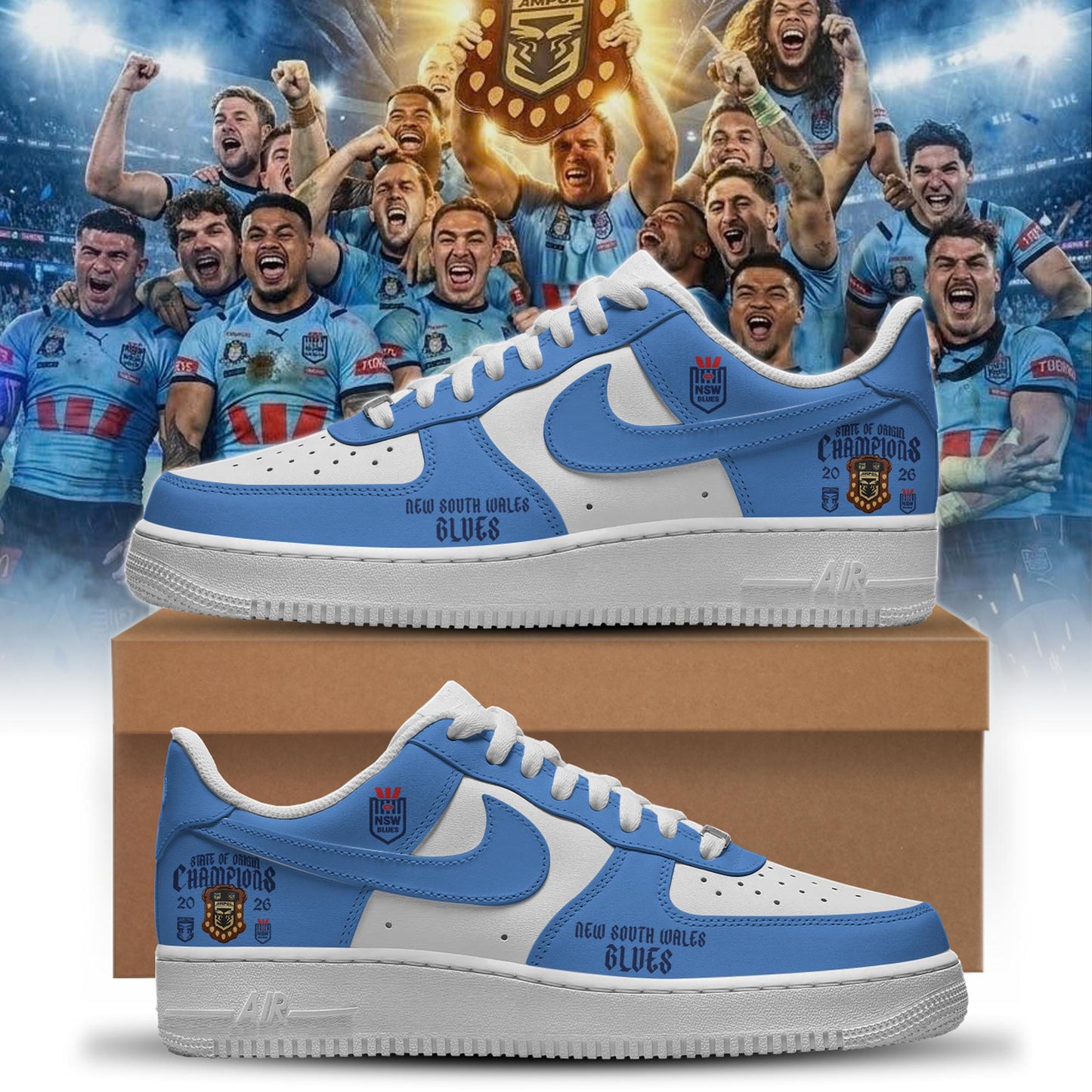 NSW Blues Champions State of Origin 2026 AF1
