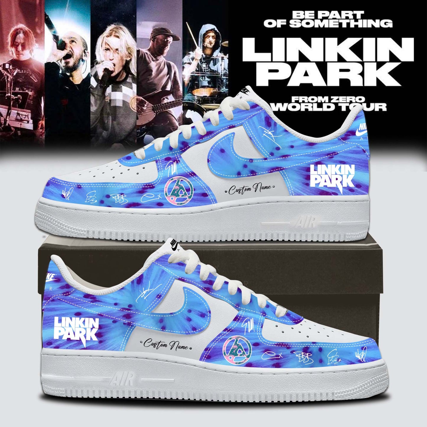 Linkin Park From Zero World Tour 2026 Signed Shoes