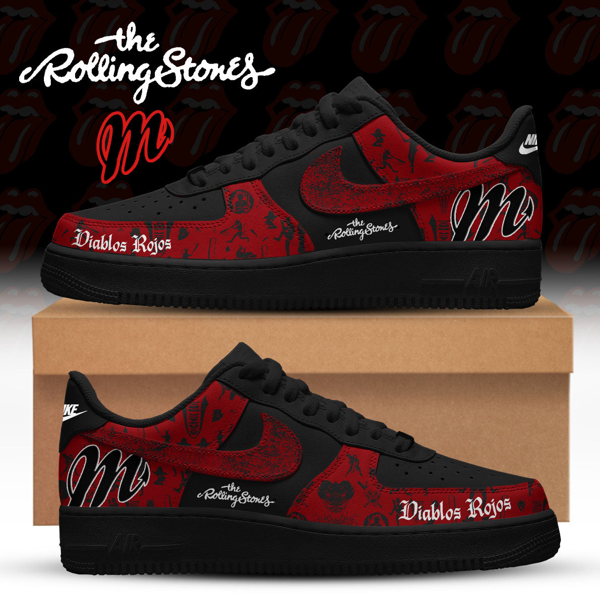 Diablos x The Rolling Stones AF1 2026
