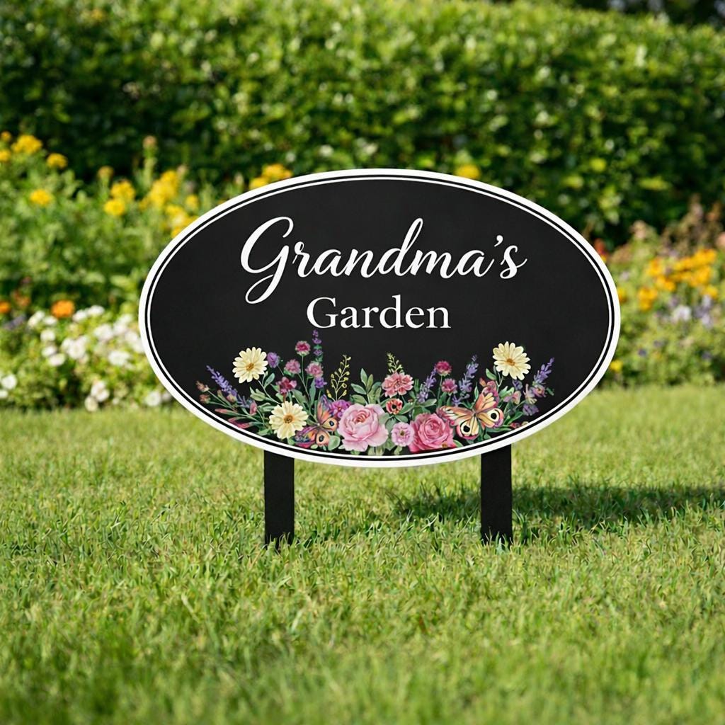 Custom Metal Sign with Proof, Personalized Outdoor Sign, Custom Yard or Garden Sign, Custom Logo Metal Sign