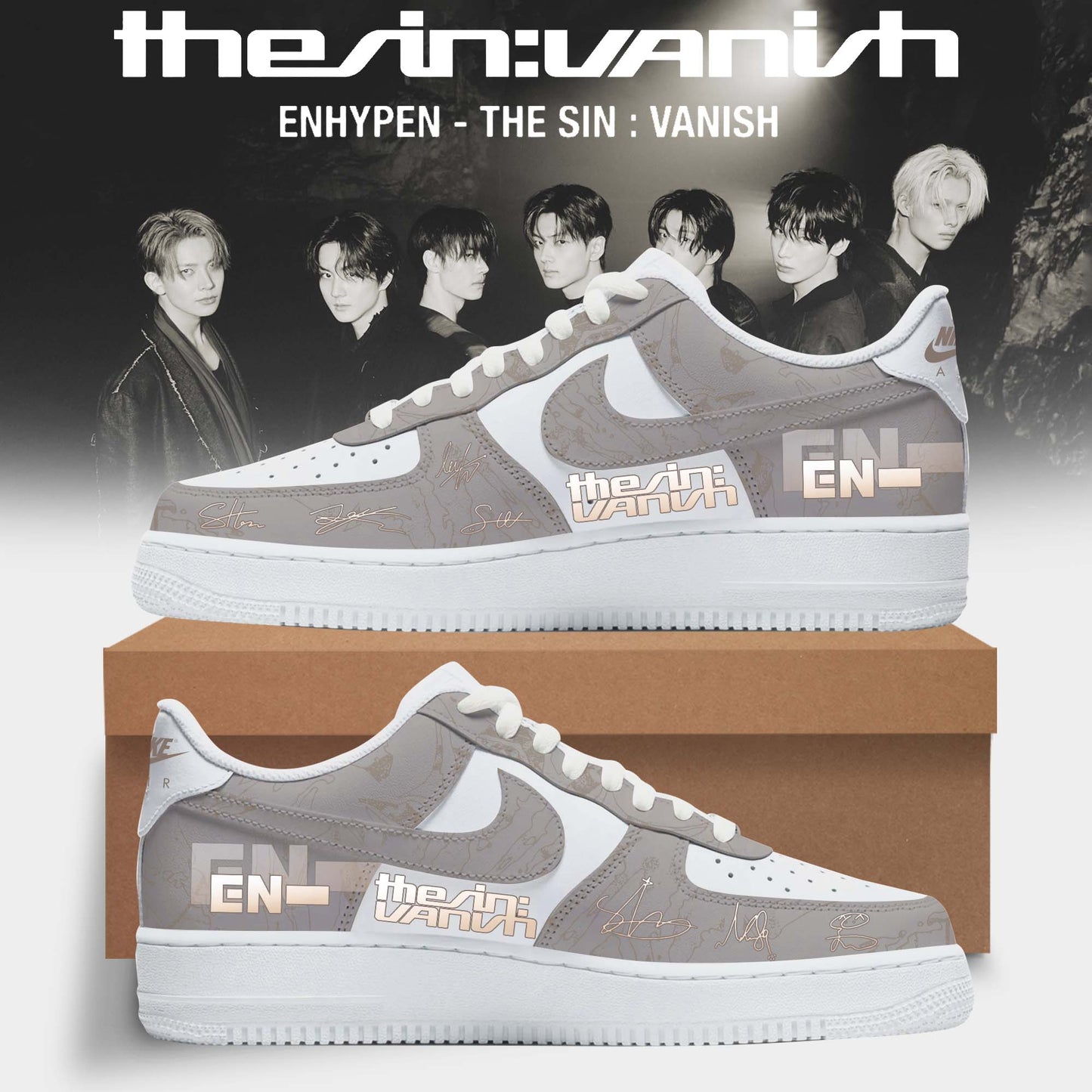 ENHYPEN ˜THE SIN : VANISH™ Still AFTERLIGHT Exclusive Nike Air Force 1