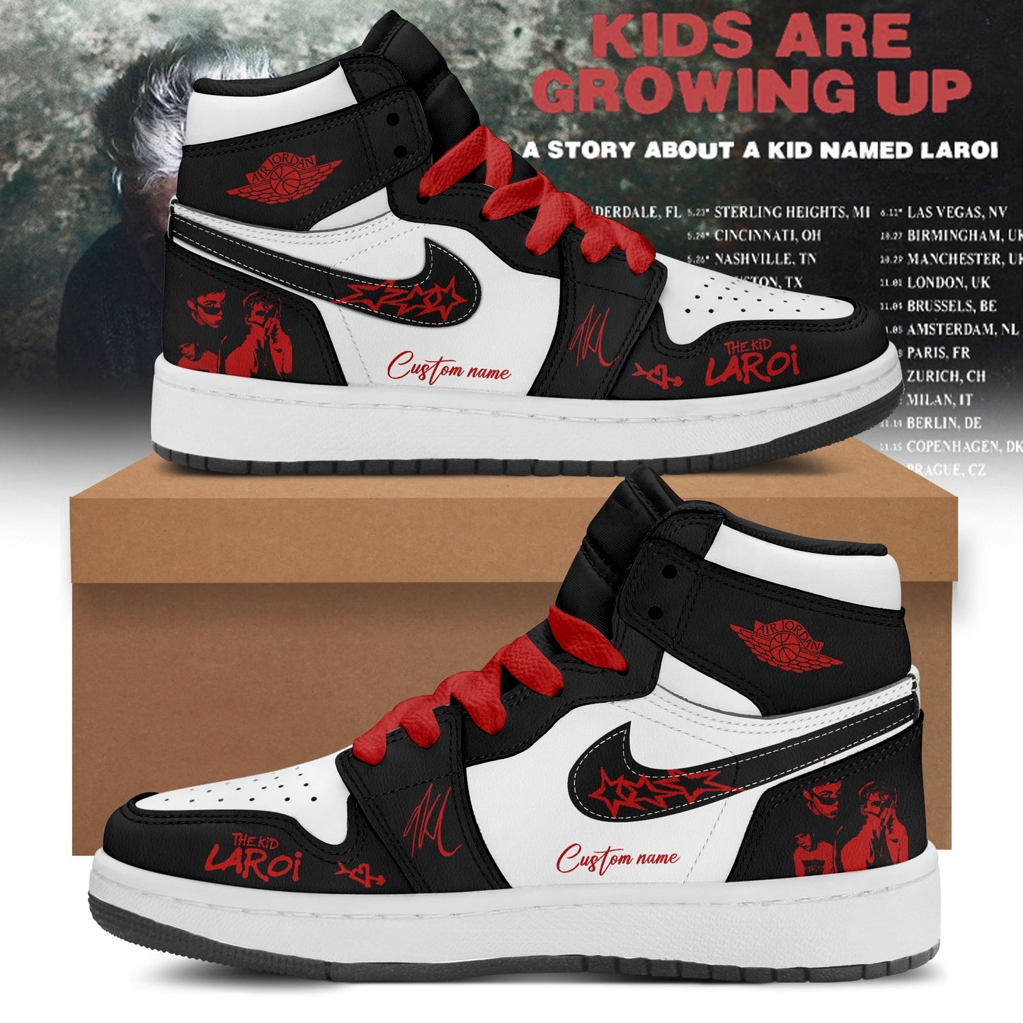 THE KID LAROI TOUR MERCH 2026 SNEAKERS ARE HERE 💔🔥