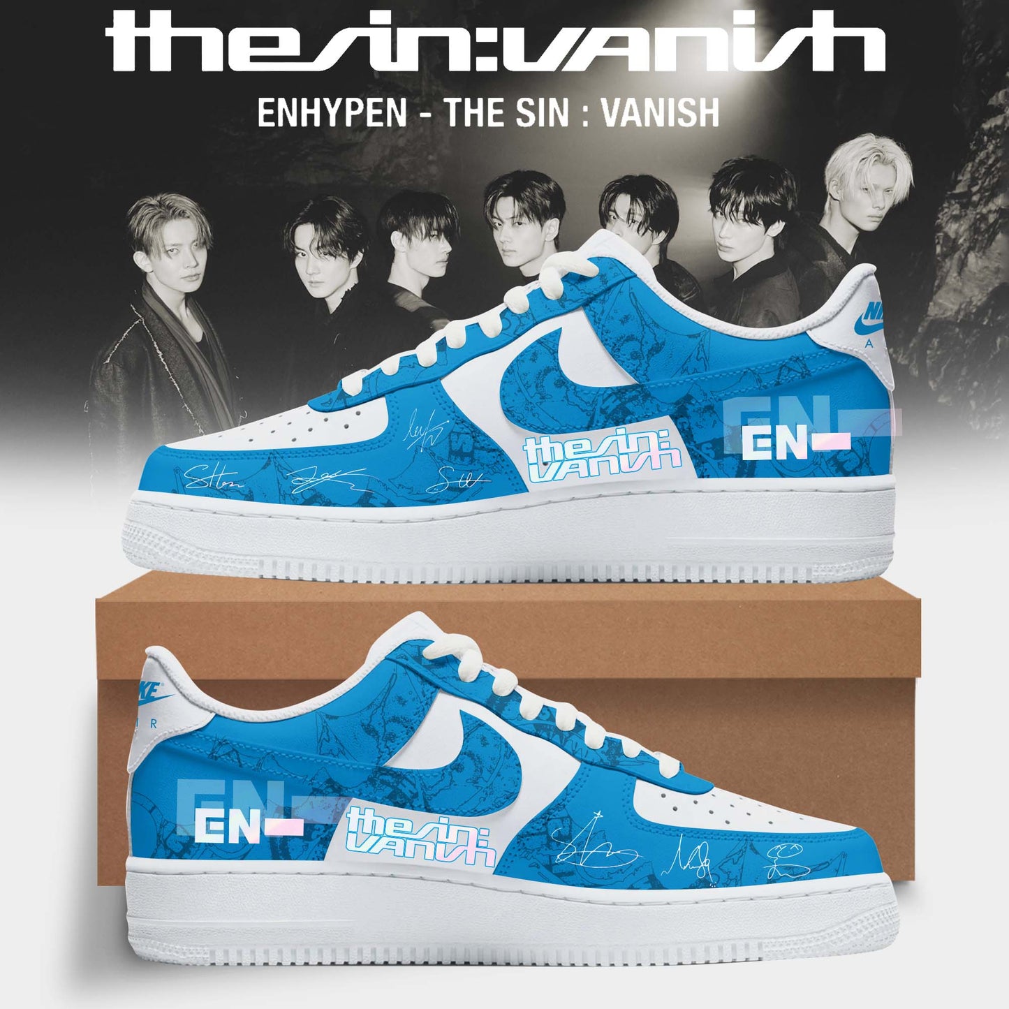 ENHYPEN ˜THE SIN : VANISH™ Still AFTERLIGHT Exclusive Nike Air Force 1