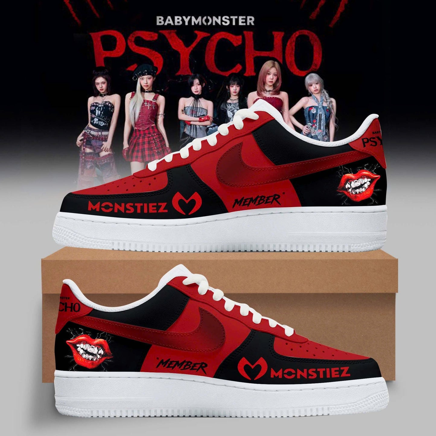 BABYMONSTER : PSYCHO [ WE GO UP] Album 2025 Limited “ AF1