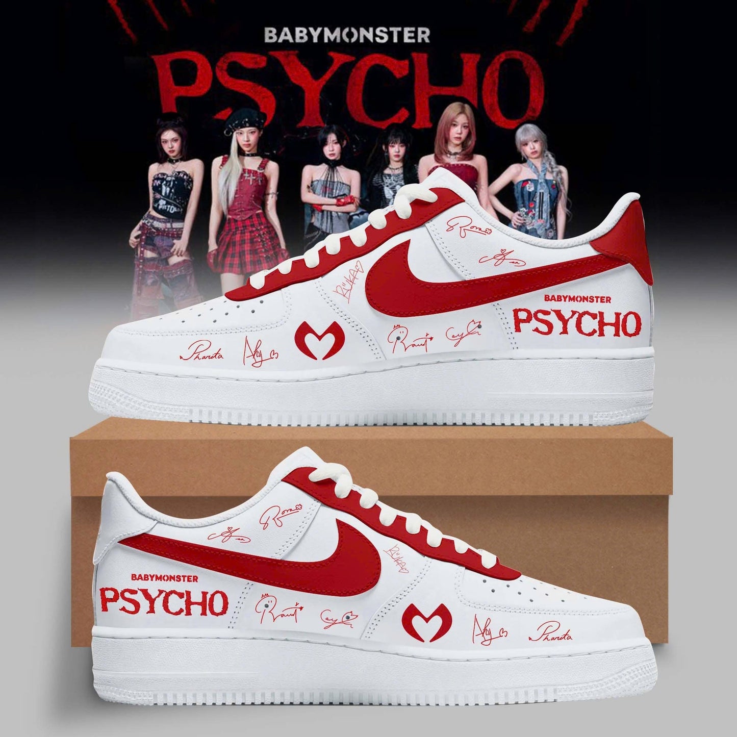 BABYMONSTER : PSYCHO [ WE GO UP] Album 2025 Limited “ AF1