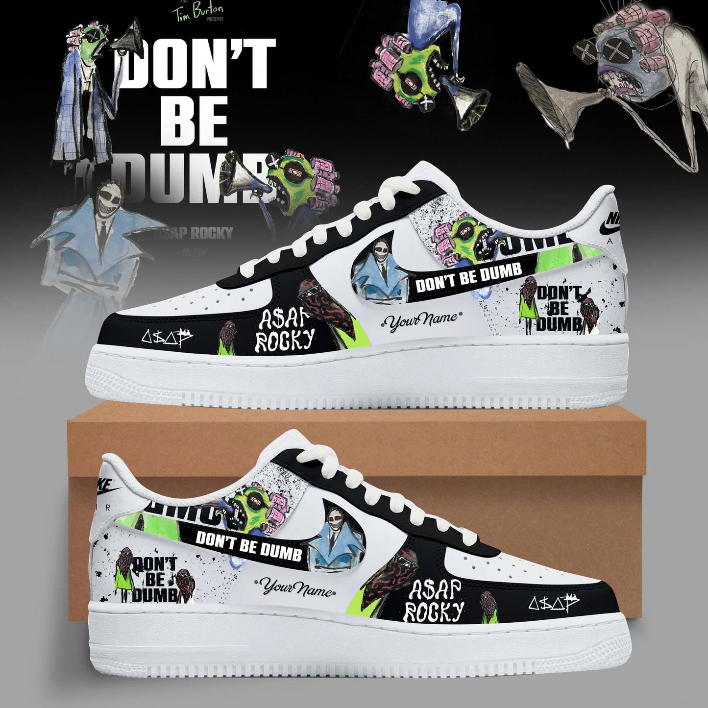 A$AP Rocky DON™T BE DUMB New Album AF1