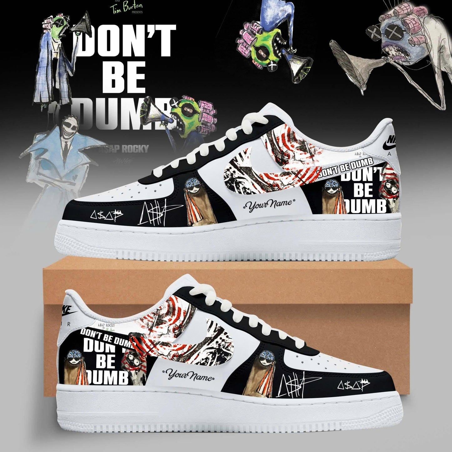 A$AP Rocky DON™T BE DUMB New Album AF1