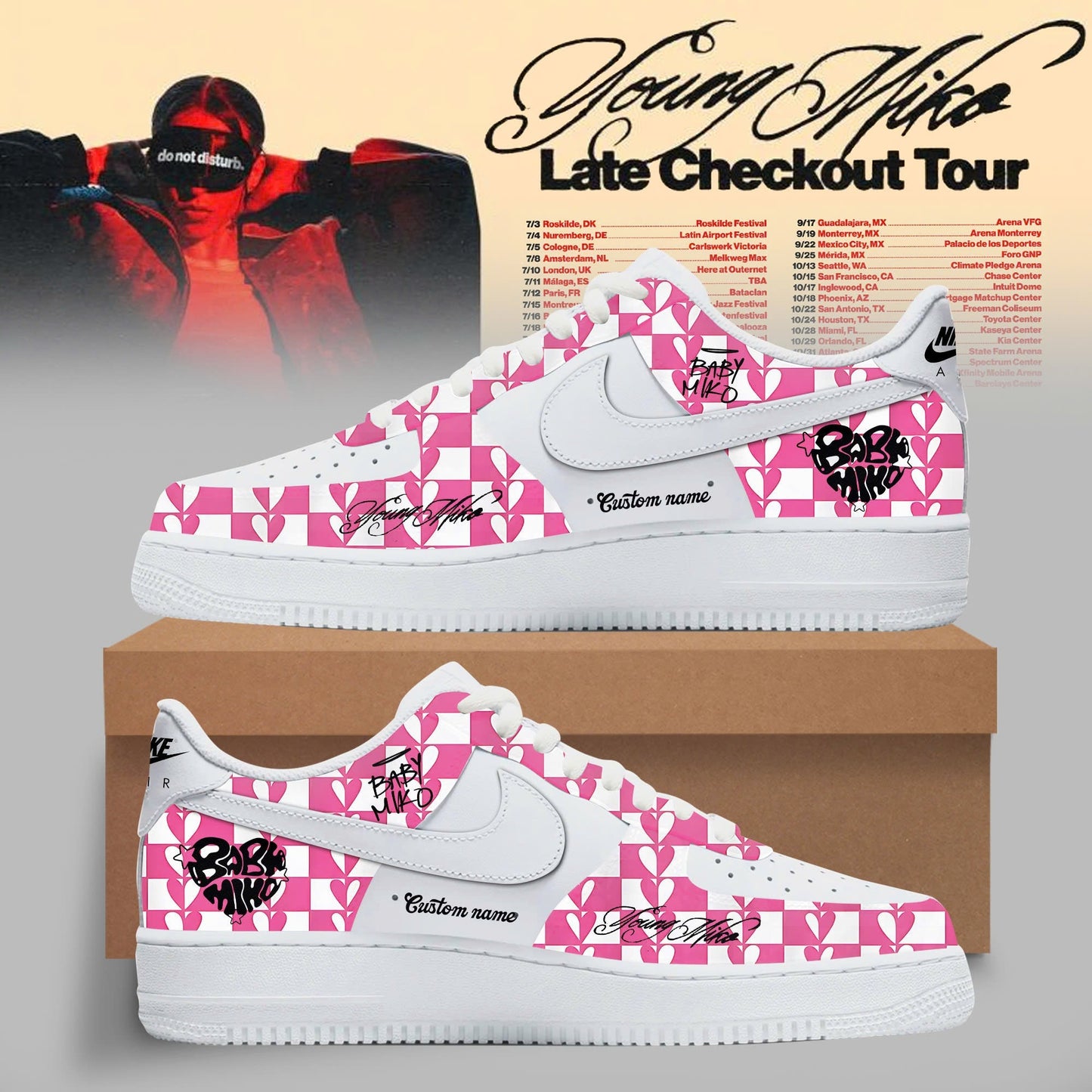 Young Miko “ Purple Chaos Low Shoes