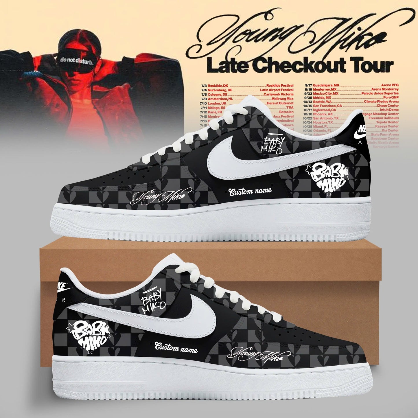 Young Miko “ Purple Chaos Low Shoes